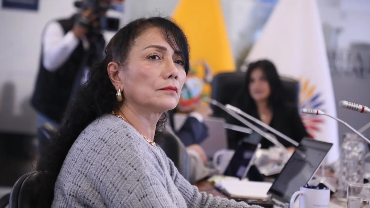 Patricia Núñez cuestionó el informe presidencial y defendió a Aquiles Álvarez y Jorge Glas.