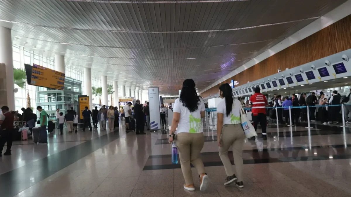 El aeropuerto de Guayaquil fue escenario del lamentable suceso