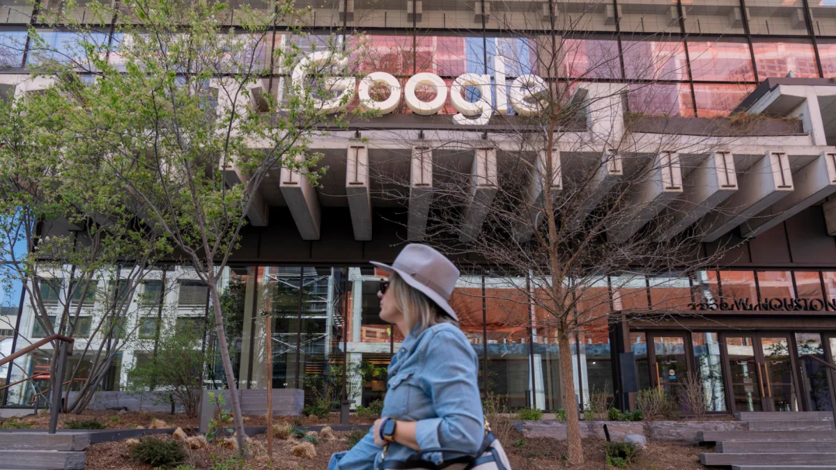 Sede de Google en Estados Unidos, donde la compañía impulsa proyectos de inteligencia artificial para personalizar las búsquedas.