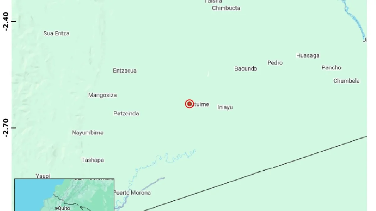 Temblor hoy en Ecuador: sismo se sintió este 21 de mayo