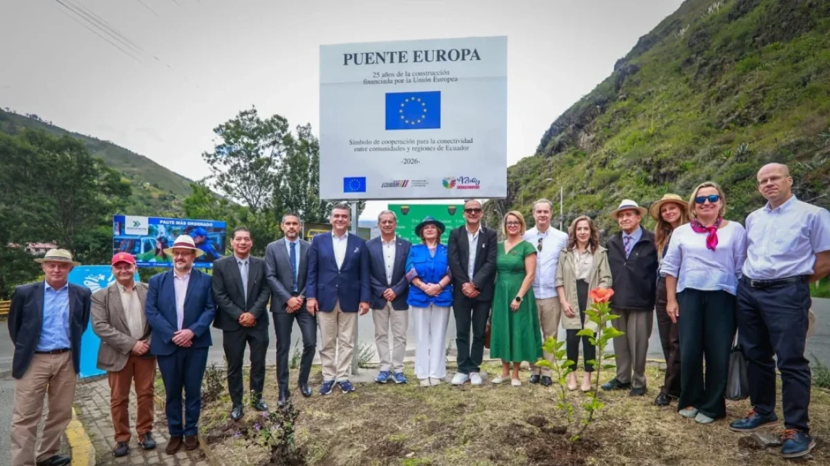 Un grupo de representantes de la UE recorrió algunas ciudade del Ecuador.