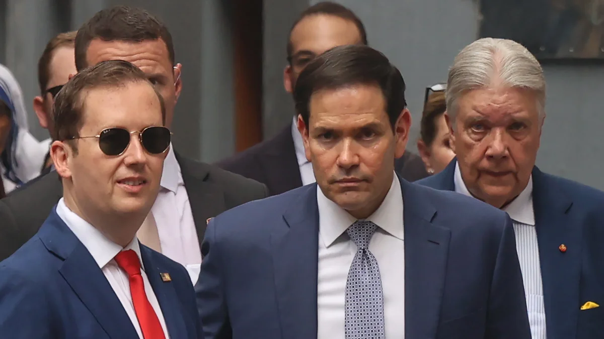 Suceso. El secretario de Estado, Marco Rubio, admite avances.