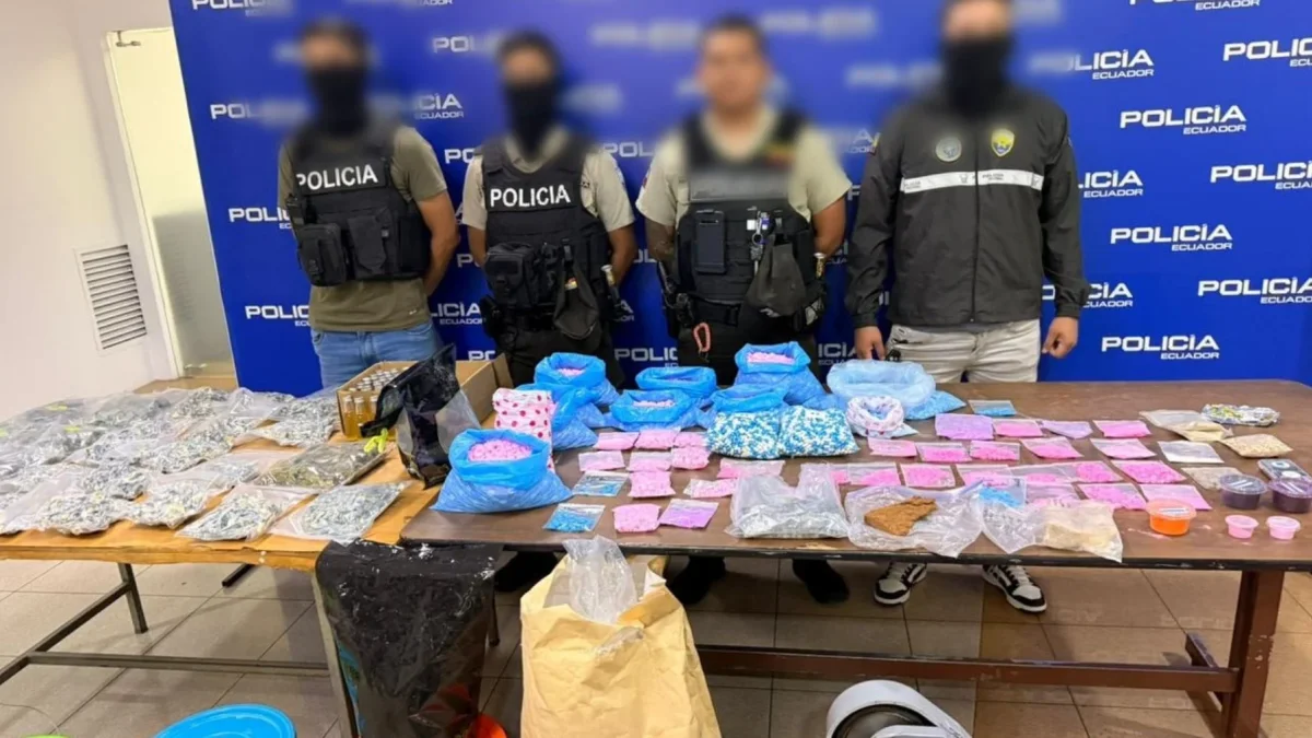 Duro golpe a Los Tiguerones: Policía elimina laboratorio en Guayaquil