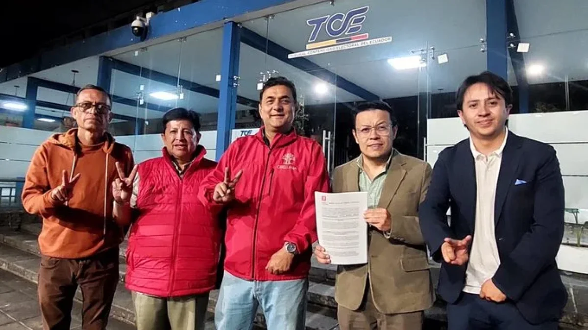 Unidad Popular enfrenta al CNE en el TCE y alerta sobre proscripción política