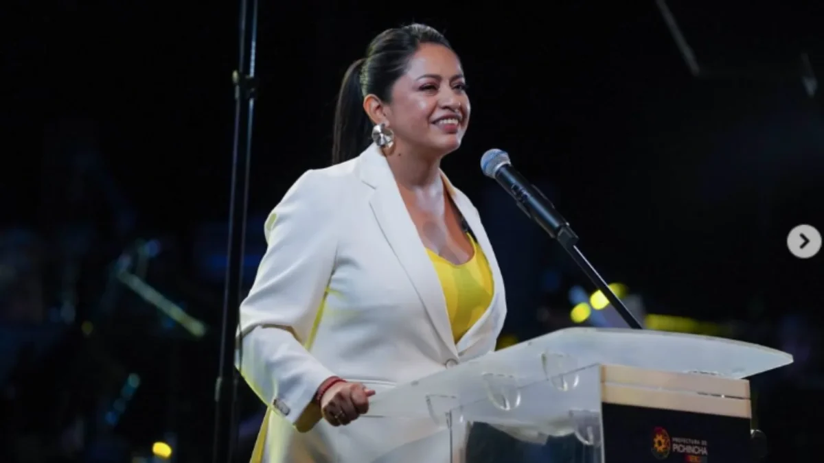 Paola Pabón está a un año de concluir su segundo período en la Prefectura de Pichincha, en mayo del 2027.