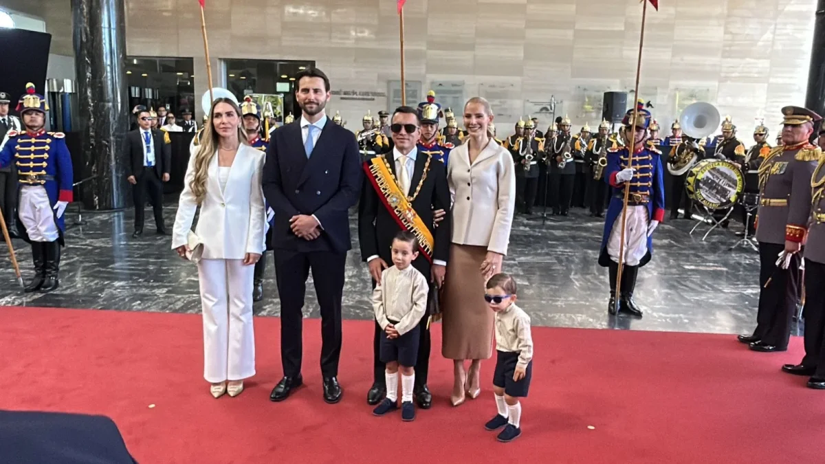 Furio, el hijo menor de Daniel Noboa, llamó la atención durante el Informe a la Nación 2026 en la Asamblea Nacional.