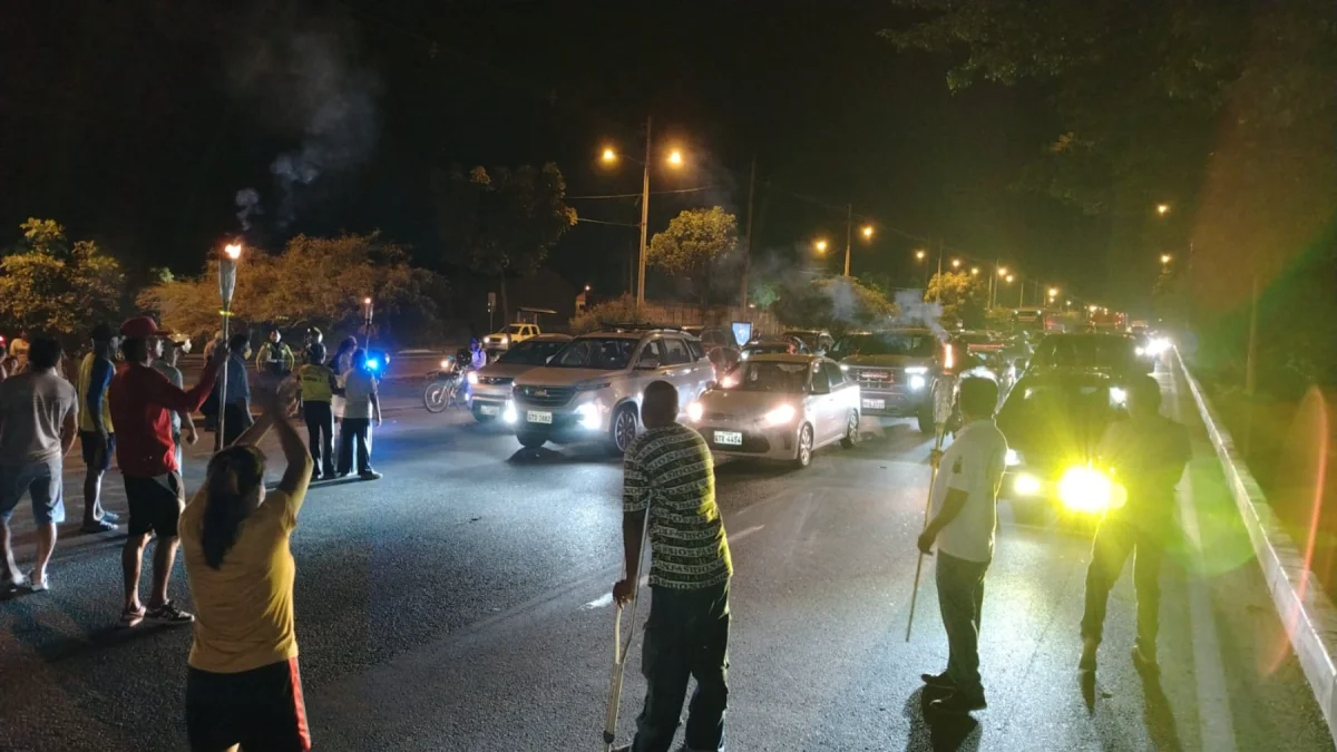Vía a la costa colapsa por protesta tras muerte en el km 14,5