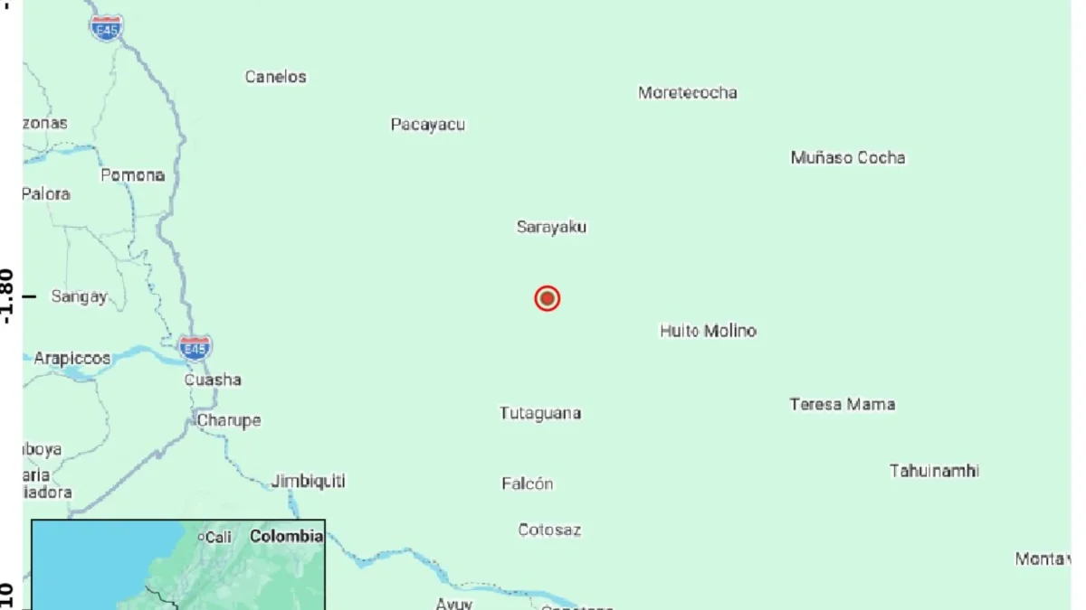 Nuevo temblor se registró en Ecuador.