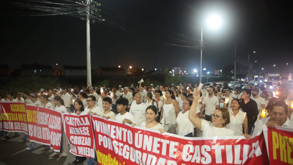 La Aurora bajo protesta: 