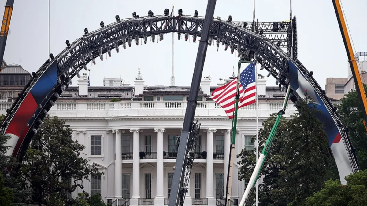 UFC Freedom 250: Así es el evento detrás de las construcciones en los jardines de la Casa Blanca