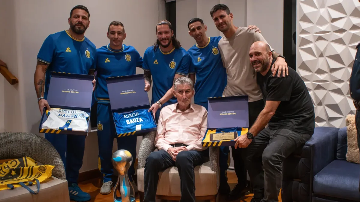 Rosario Central y el emotivo plan con el Patón Bauza