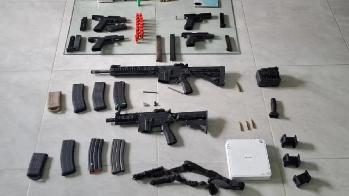 Operativo en Yantzaza deja cuatro detenidos y arsenal vinculado a minería ilegal