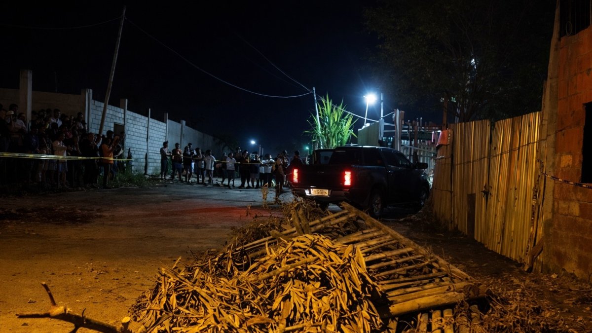 La camioneta donde viajaba la pareja atacada por sicarios en Colinas de Salinas