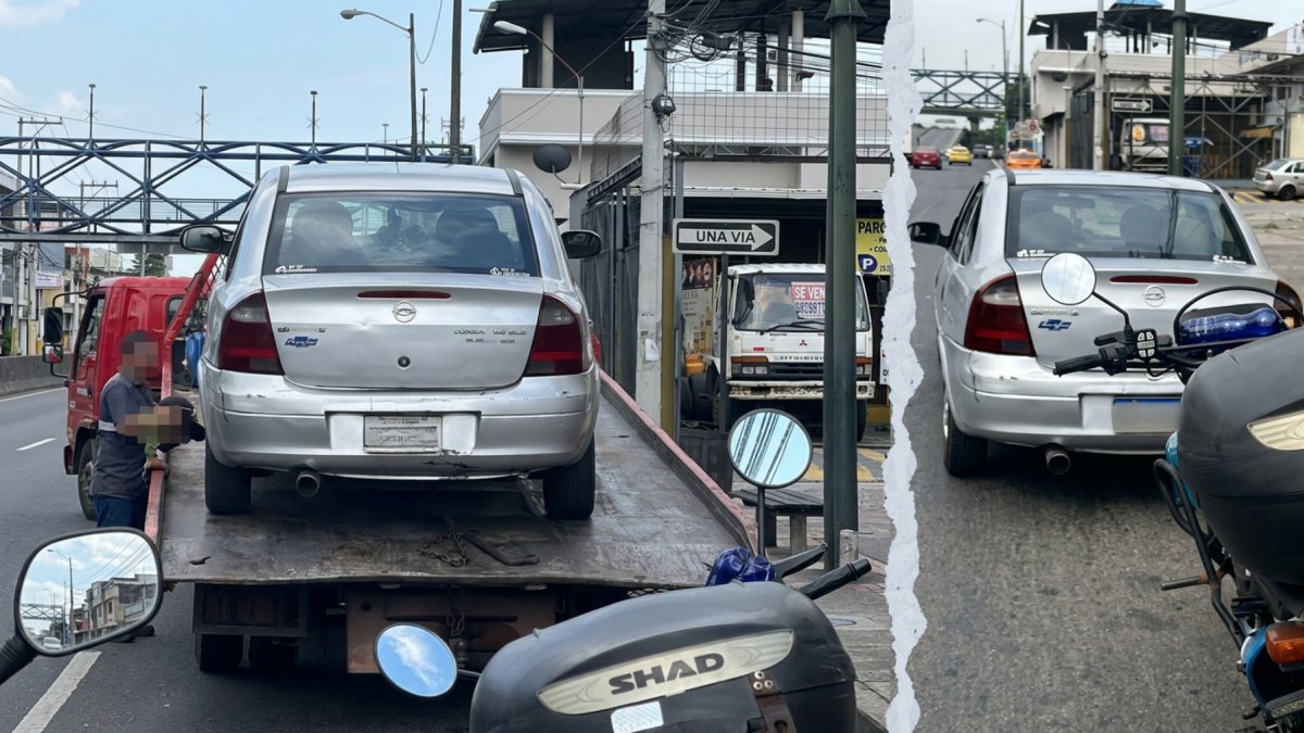 Así burló a las autoridades el carro de los $31.000 en multas en Guayaquil