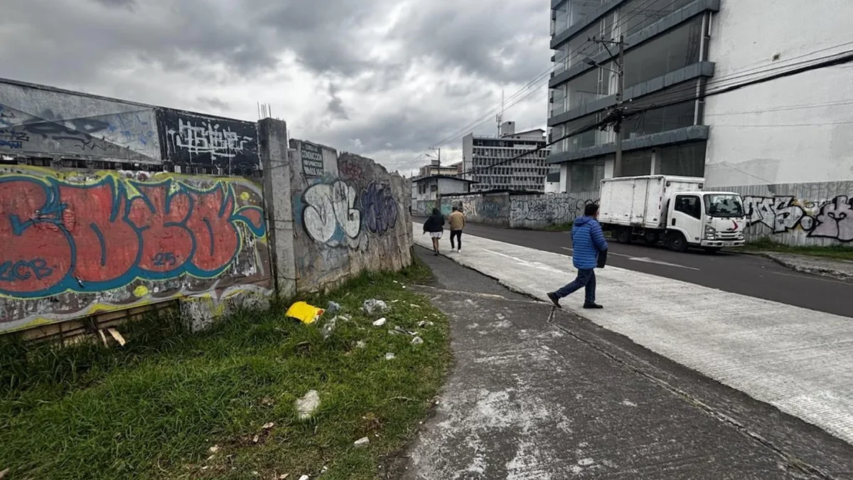 Más de 15 años de abandono tiene la edificación ubicada detrás de la matriz del IESS, en la 10 de Agosto y Bogotá, en Quito.