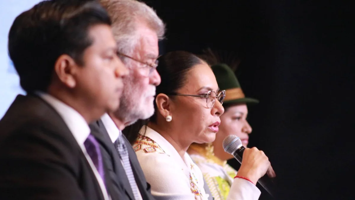 Diana Atamaint deja la presidencia del CNE; José Cabrera asu