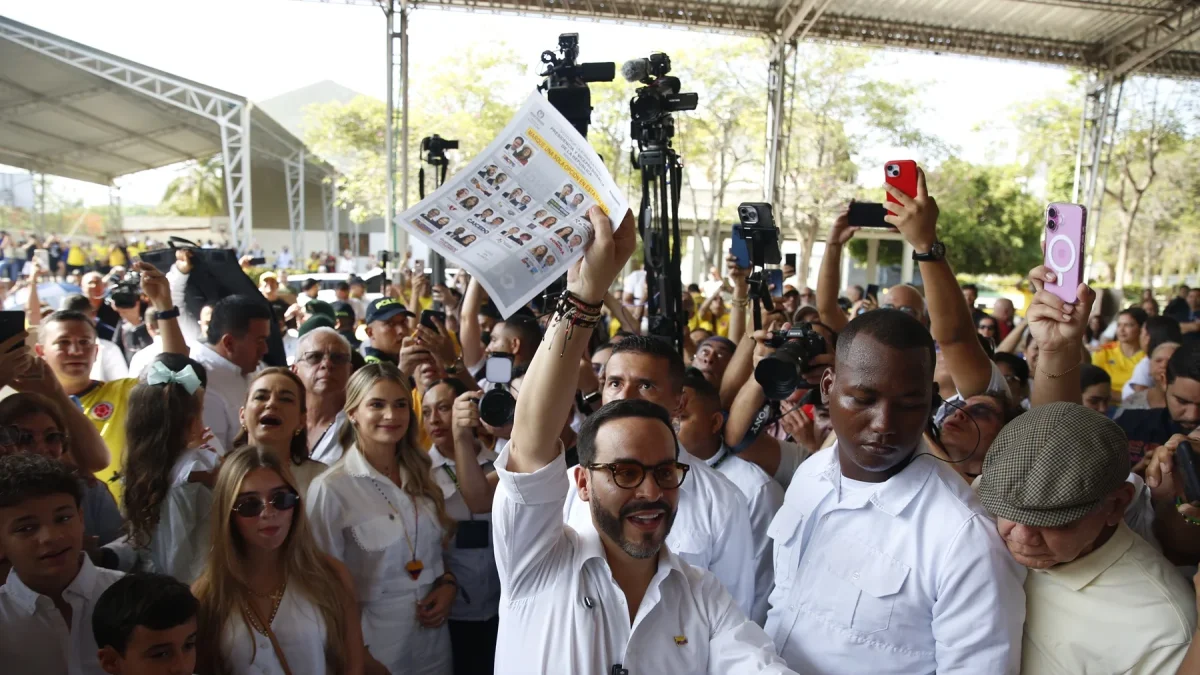 Elecciones en Colombia: Abelardo De la Espriella votó y habló de una victoria en primera vuelta