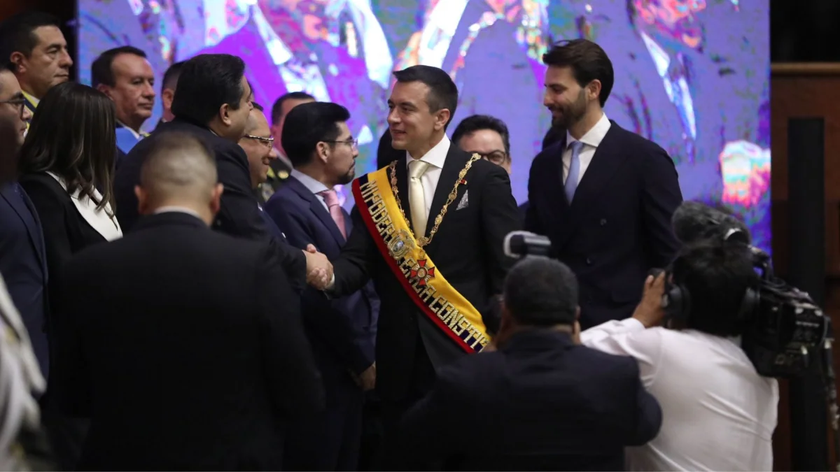 El presidente Daniel Noboa rindió cuentas al país el 24 de mayo de 2026.