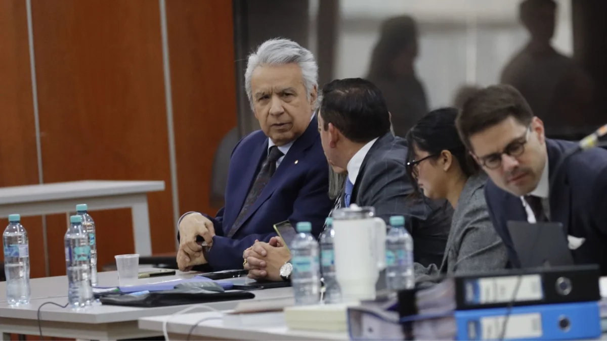 El expresidente Lenín Moreno regresó a Ecuador para el juicio del caso Sinohydro.