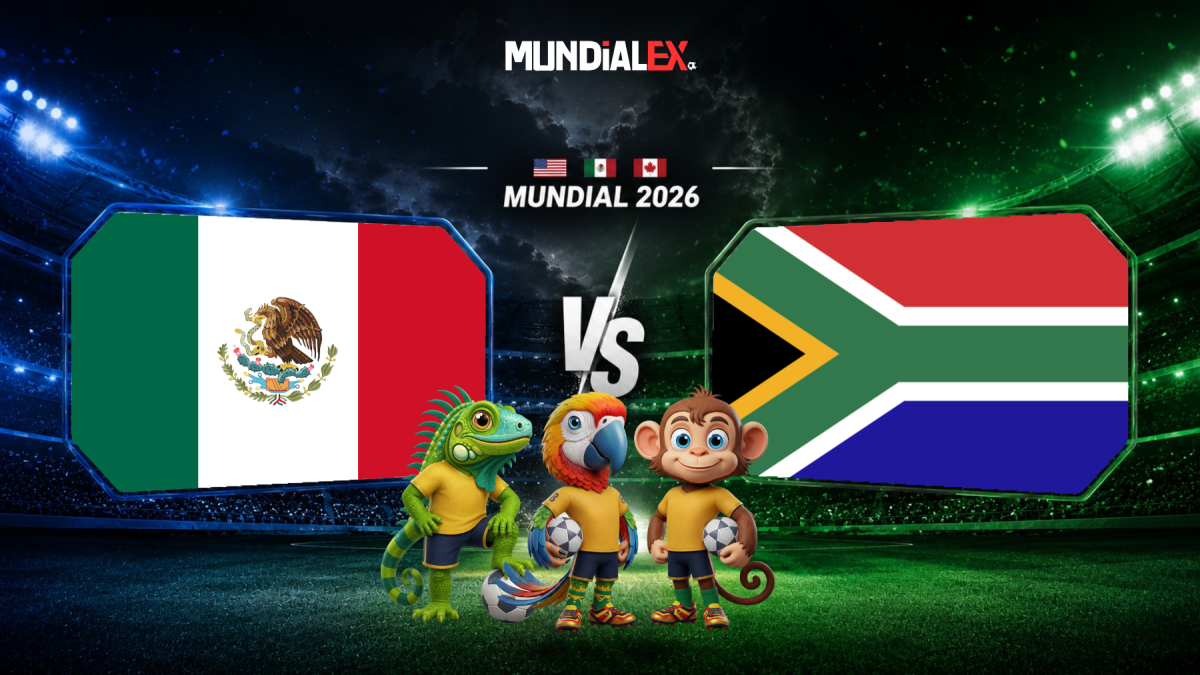 México vs. Sudáfrica: cuándo juegan, a qué hora y dónde ver 