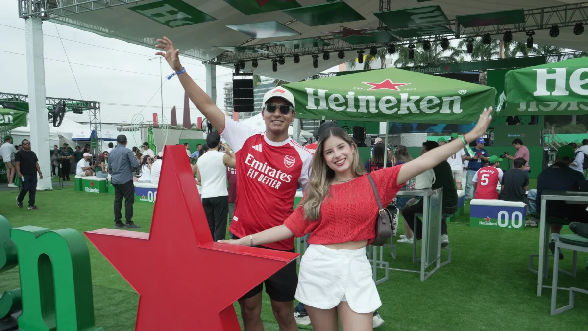 Heineken Fest llevó la emoción de la Champions League a Guayaquil con fútbol en vivo