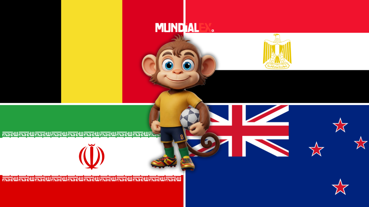 Bélgica, Egipto, Irán y Nueva Zelanda conforman el Grupo G del Mundial 2026. Siga la cobertura en MundialEX.