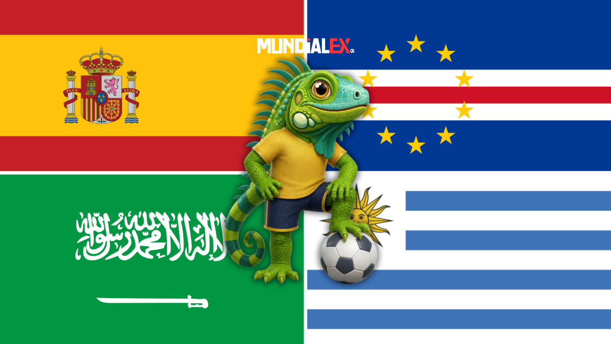 El Grupo H del Mundial 2026 está integrado por España, Cabo Verde, Arabia Saudita y Uruguay. Siga la cobertura en MundialEX.