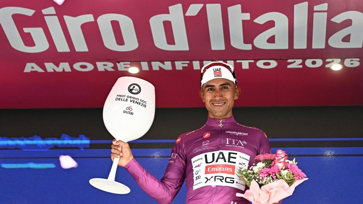 El ciclista local Jhonatan Narváez fue líder en dos ocasiones de la clasificación por puntos del Giro de Italia.