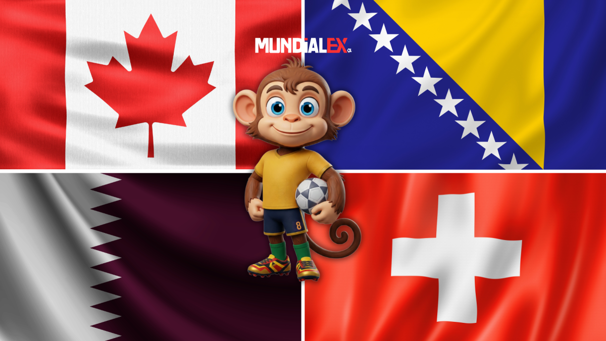El Grupo B del Mundial 2026 está integrado por Canadá, Bosnia y Herzegovina, Catar y Suiza. Siga la cobertura en MundialEX.