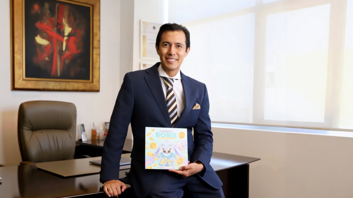 Weldyn Quezada: el papá que creó un cuento para enseñar sobr