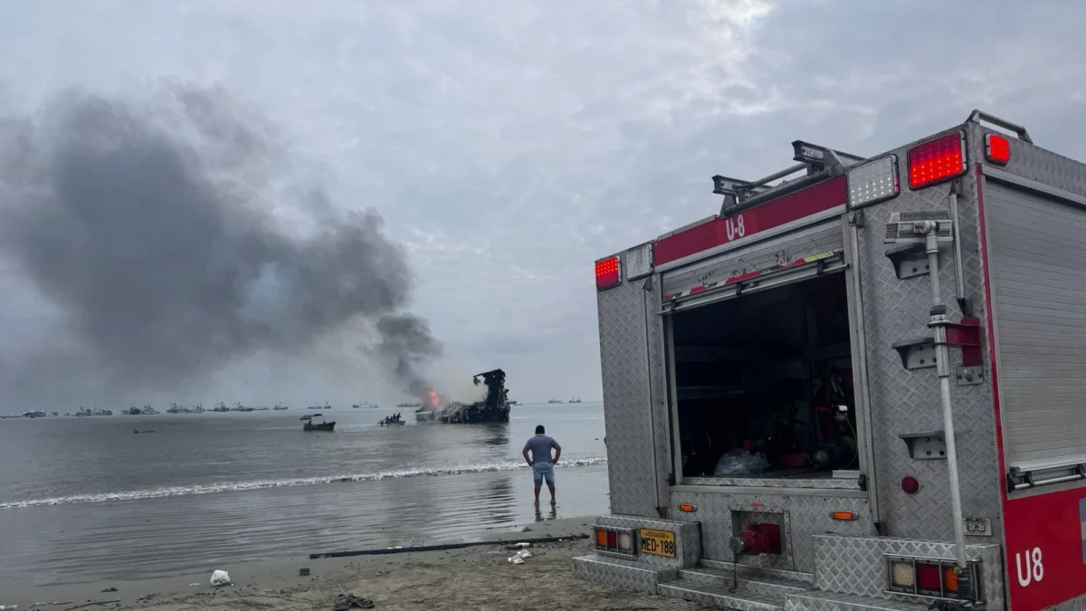 Bomberos combaten nuevos focos del incendio que devastó el p