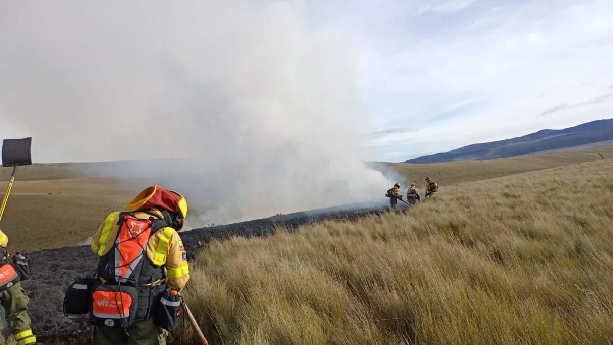 Incendio forestal en Píntag reaviva preocupación por la époc