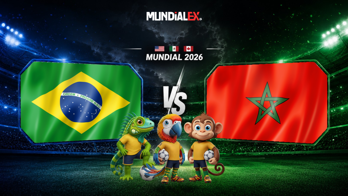 La selección de Brasil y Marruecos debutarán el sábado 13 de junio por el Grupo C del Mundial.
