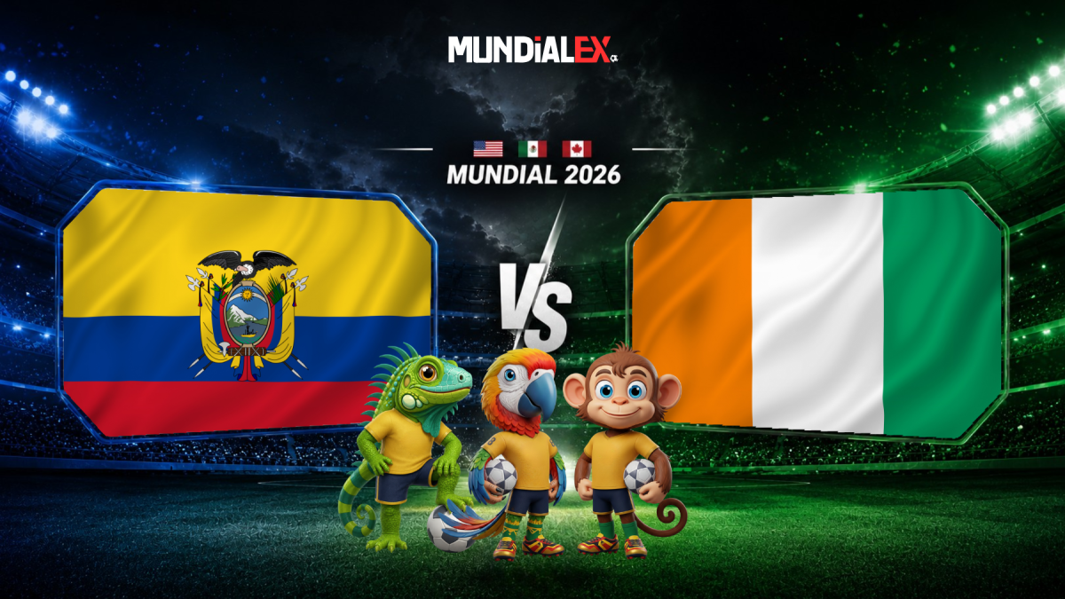 En el Mundial 2026, se miden Ecuador y Costa de Marfil.