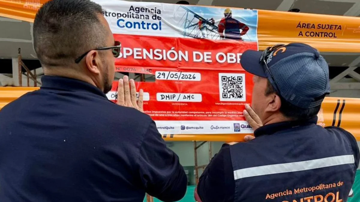 Inspecciones en Quito: 5 detenidos y locales sanci