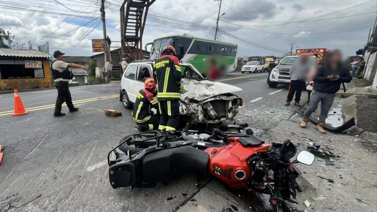 Accidentes de tránsito que involucran a motociclistas aument