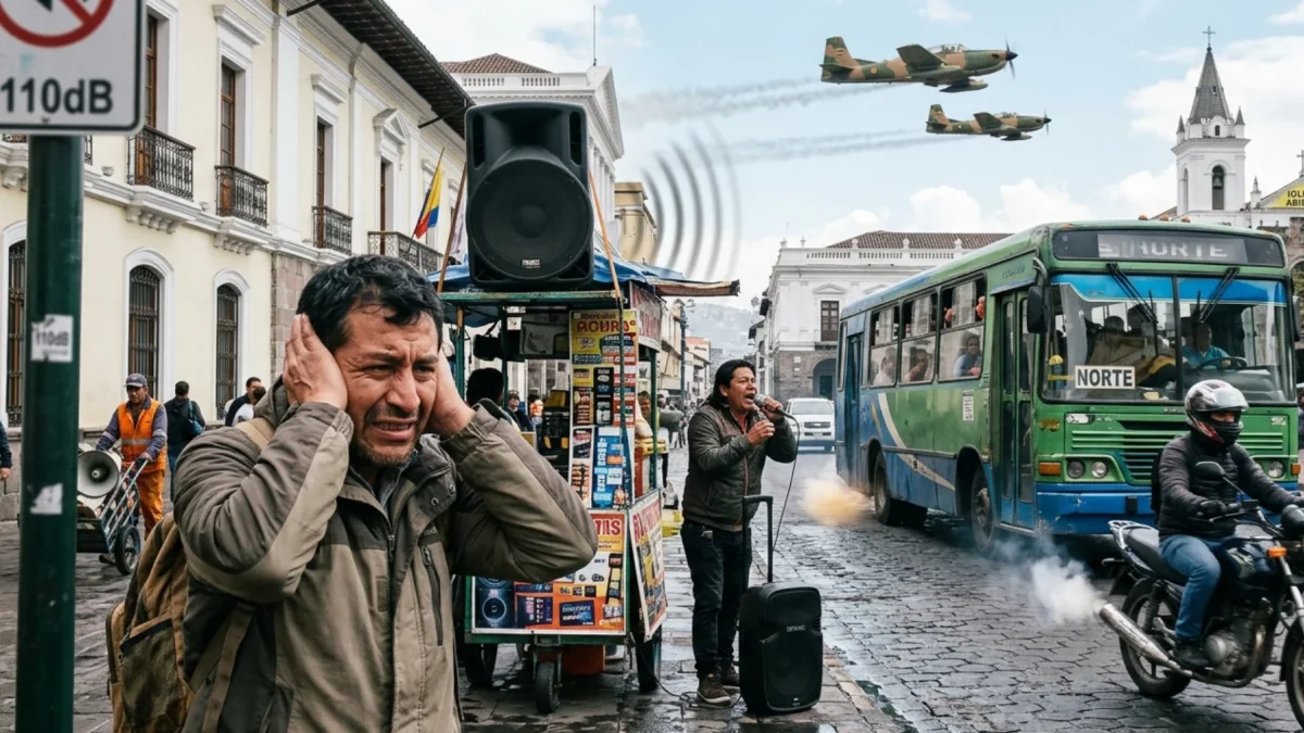 Contaminación acústica en Quito: denuncian exceso 