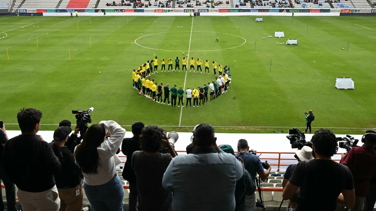 Sudáfrica se prepara para enfrentar a México, el anfitrión, en el Mundial 2026.