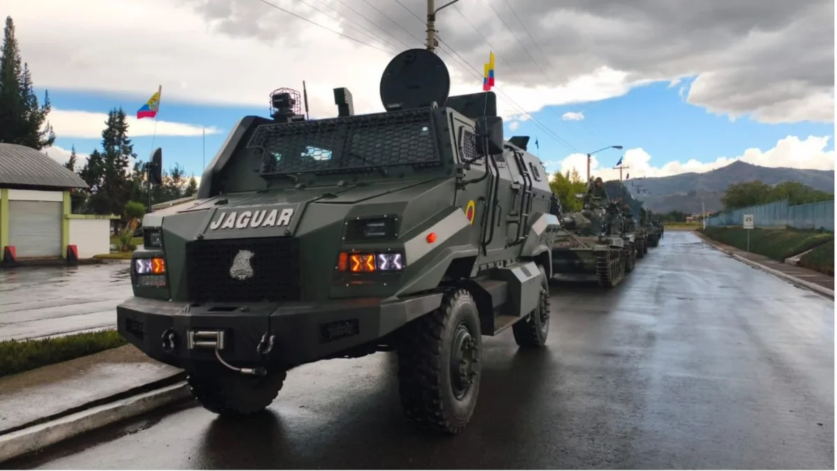 El Jaguar I, el blindado creado por militares ecuatorianos q