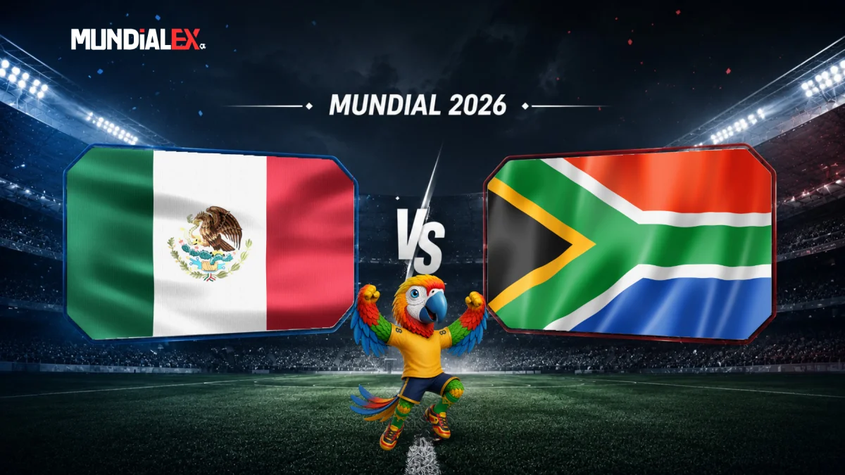 A qué hora juega hoy México vs. Sudáfrica y dónde 