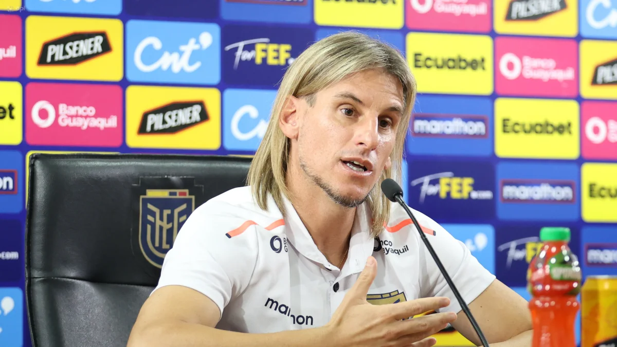 Sebastián Beccacece en la previa del debut de Ecuador en el Mundial 2026.