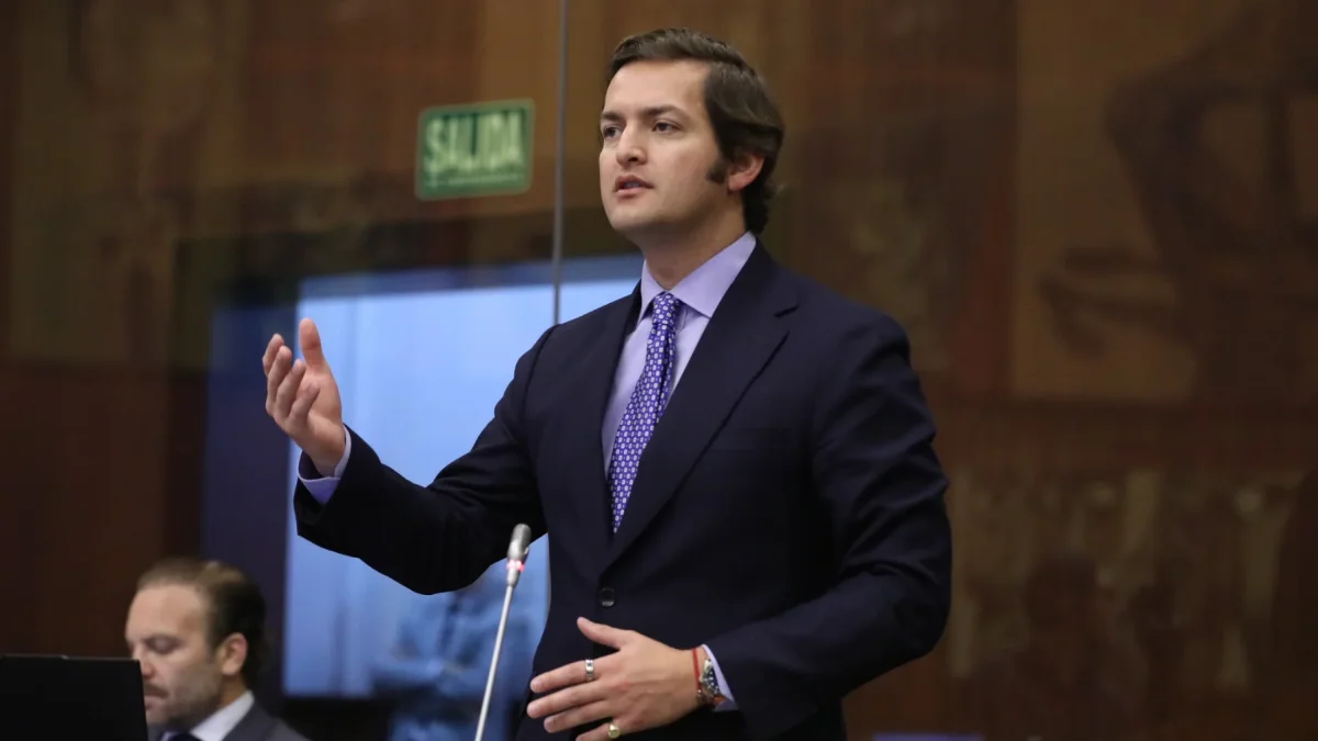 Esteban Torres fue segundo vicepresidente de la Asamblea en mayo del 2023; entonces era parte de la bancada del PSC.