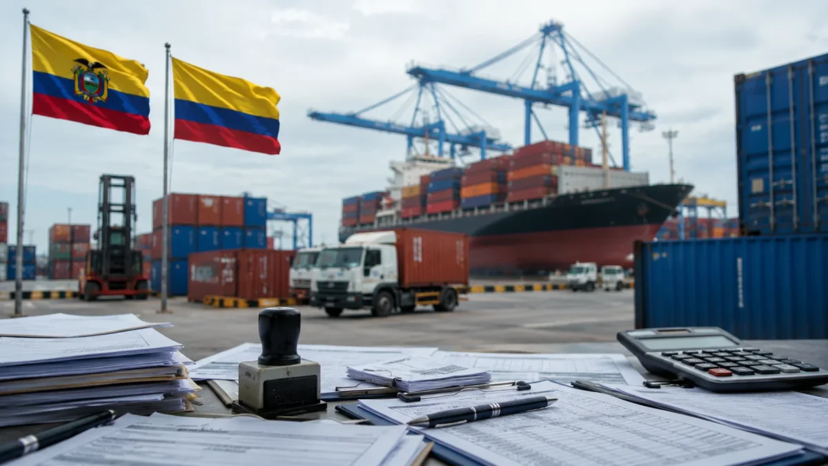 Los importadores que pagaron la tasa de seguridad deben presentar un reclamo administrativo de pago indebido ante el Servicio Nacional de Aduana del Ecuador (Senae).