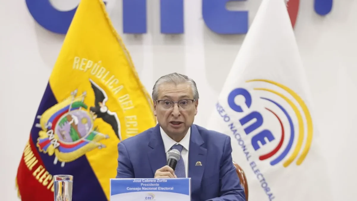 José Cabrera fue designado presidente del CNE durante una sesión extraordinaria realizada este 11 de junio de 2026.