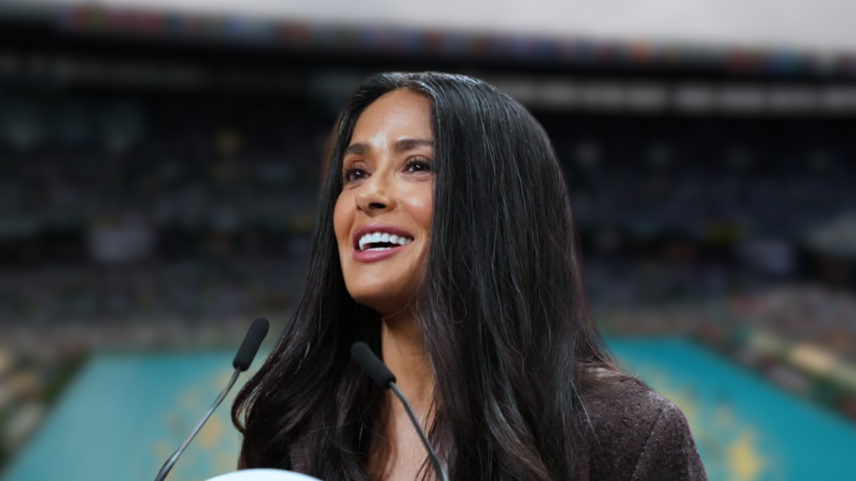 Salma Hayek, embajadora oficial de la Copa Mundial 2026, fue la encargada de inaugurar el torneo.