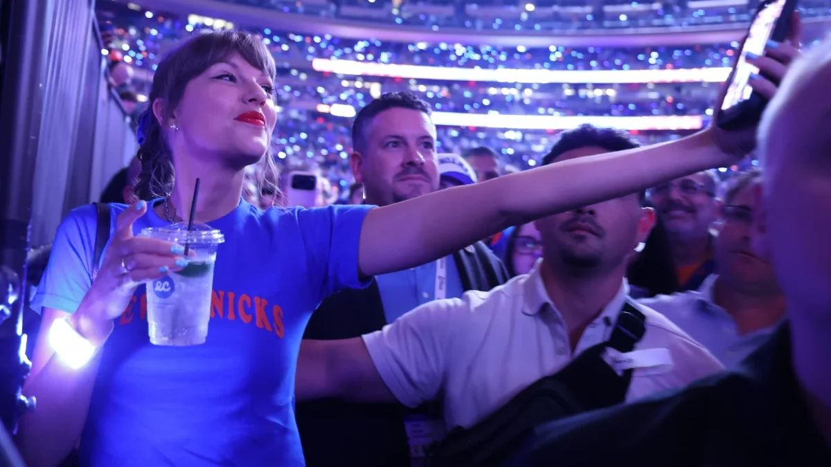 Taylor Swift, el 10 de junio en el partido de los Knicks