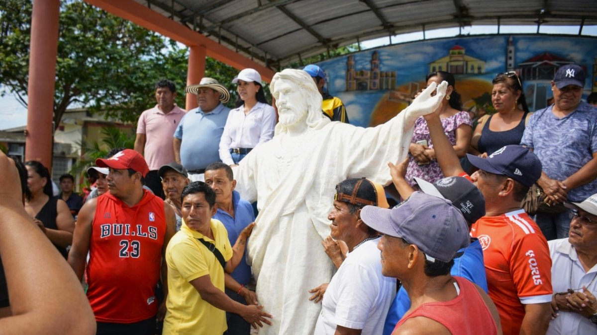 Cristo llegó con la marea a Palmar