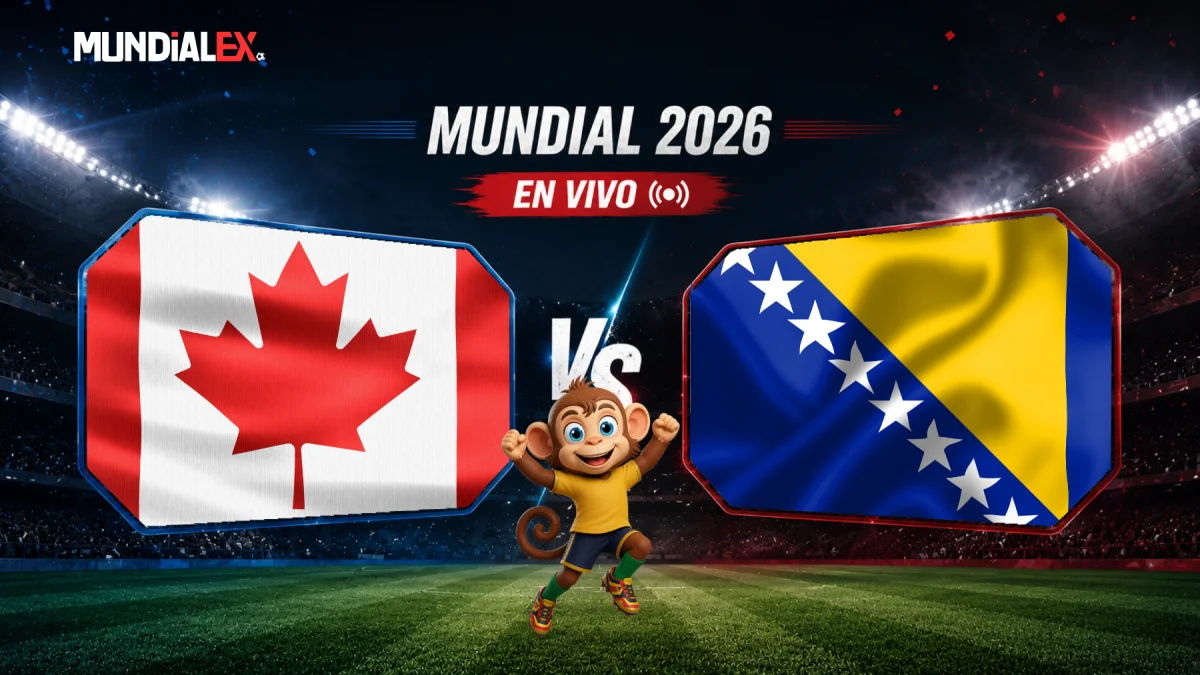 Canadá vs. Bosnia: partido por el Grupo B del Mundial 2026.