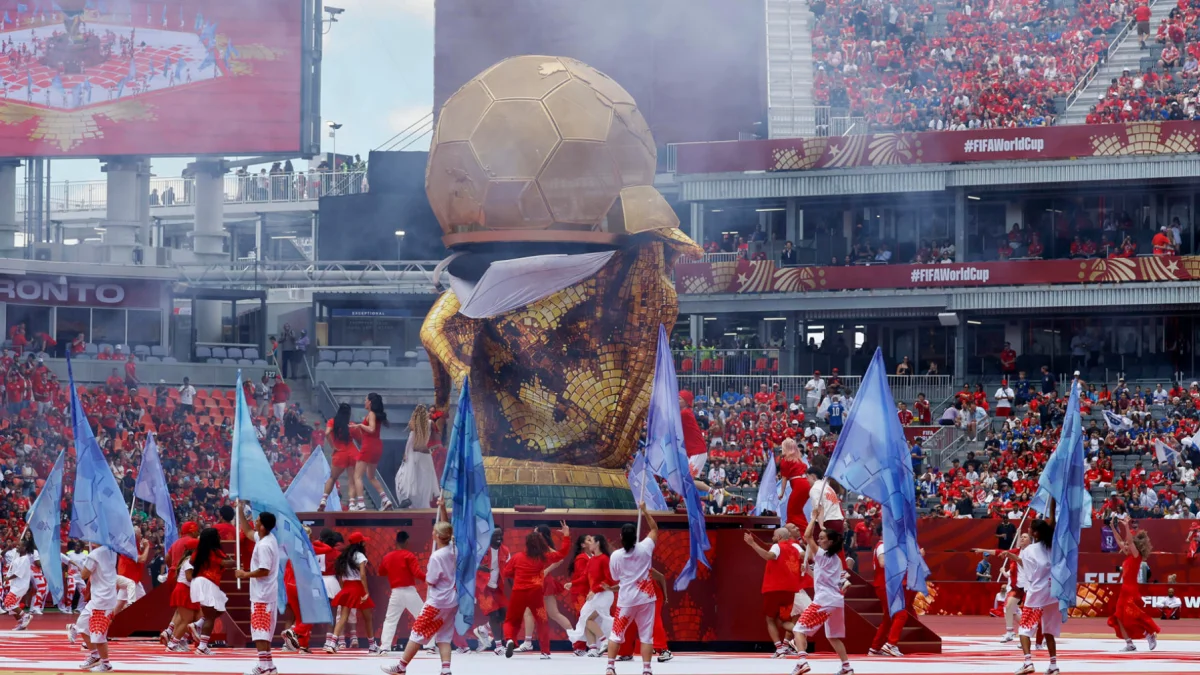 El Estadio de Toronto se llena de color y diversidad durante la ceremonia inaugural del Mundial 2026 en Canadá