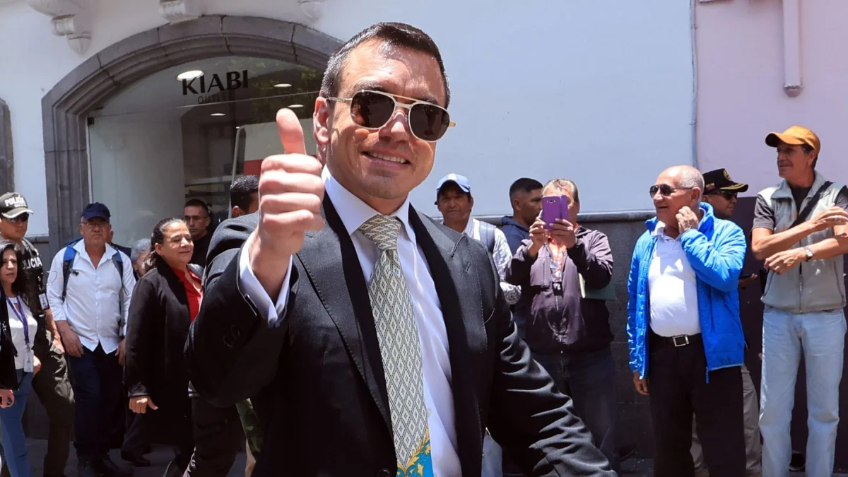 El presidente Daniel Noboa fue reelecto en las elecciones de 2025.